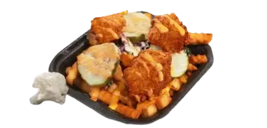 Small Cauliflower Top Loaded Fries